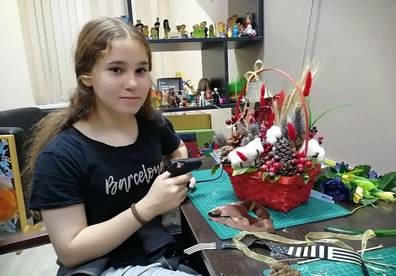 🍂 «Осенняя композиция»: воспитанница центра «Исток» приняла участие в региональном очн...