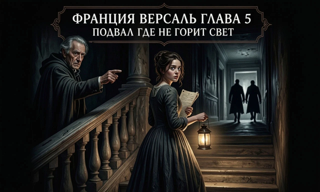 Франция, Версаль. Глава 5: «Подвал, где не горит свет»