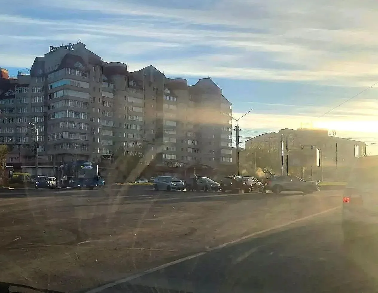 😱 ДТП с пятью автомобилями в Чите