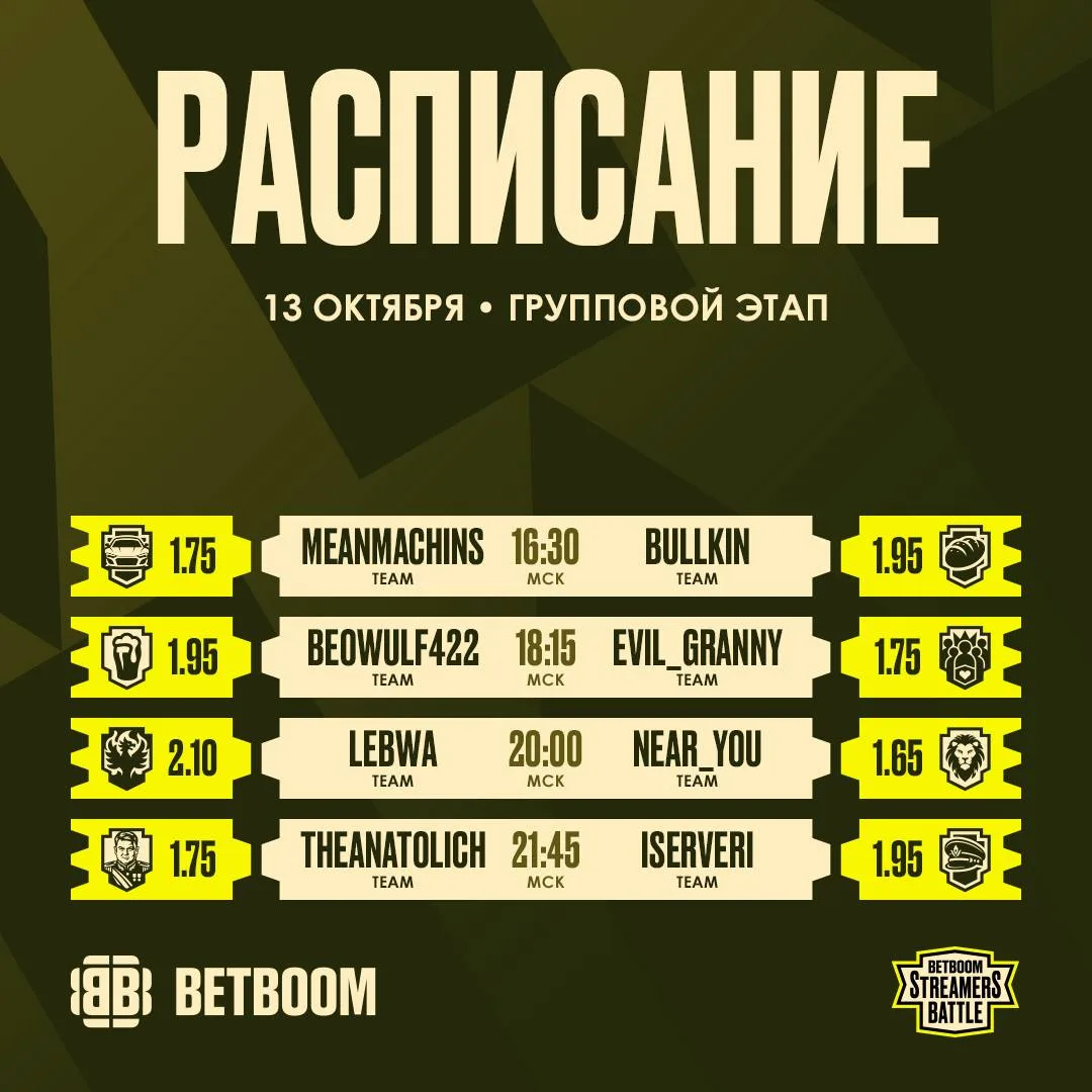 🏆Турнир «BetBoom Streamers Battle» стартует уже завтра, а мои партнеры ❤️BetBoom уже о...
