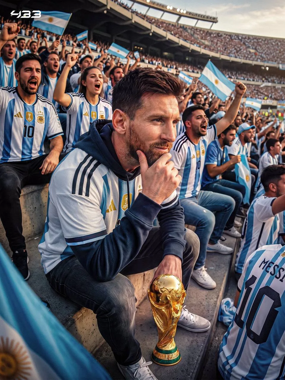 𝐀𝐑𝐆𝐄𝐍𝐓𝐈𝐍𝐀 𝐇𝐀𝐒 𝐀 𝐍𝐄𝐖 𝐁𝐈𝐆𝐆𝐄𝐒𝐓 𝐅𝐀𝐍 🥹🇦🇷