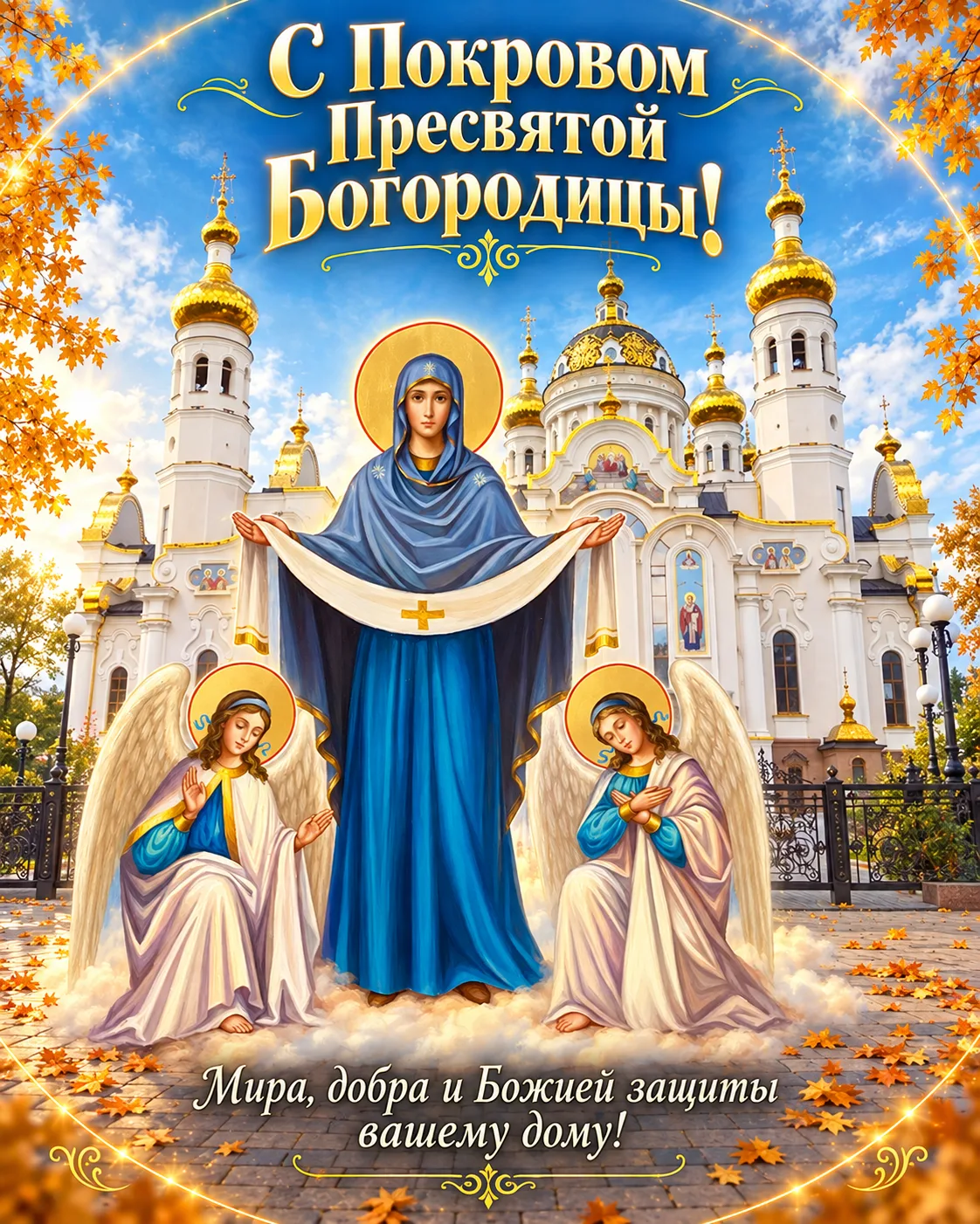 14 октября — Покров Пресвятой Богородицы!