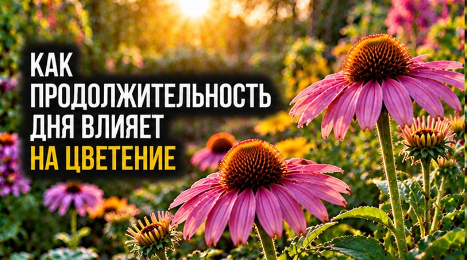 Как продолжительность дня влияет на цветение