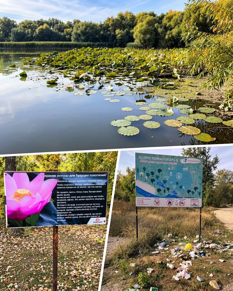 🤬 Озеро Круглое утопает в мусоре