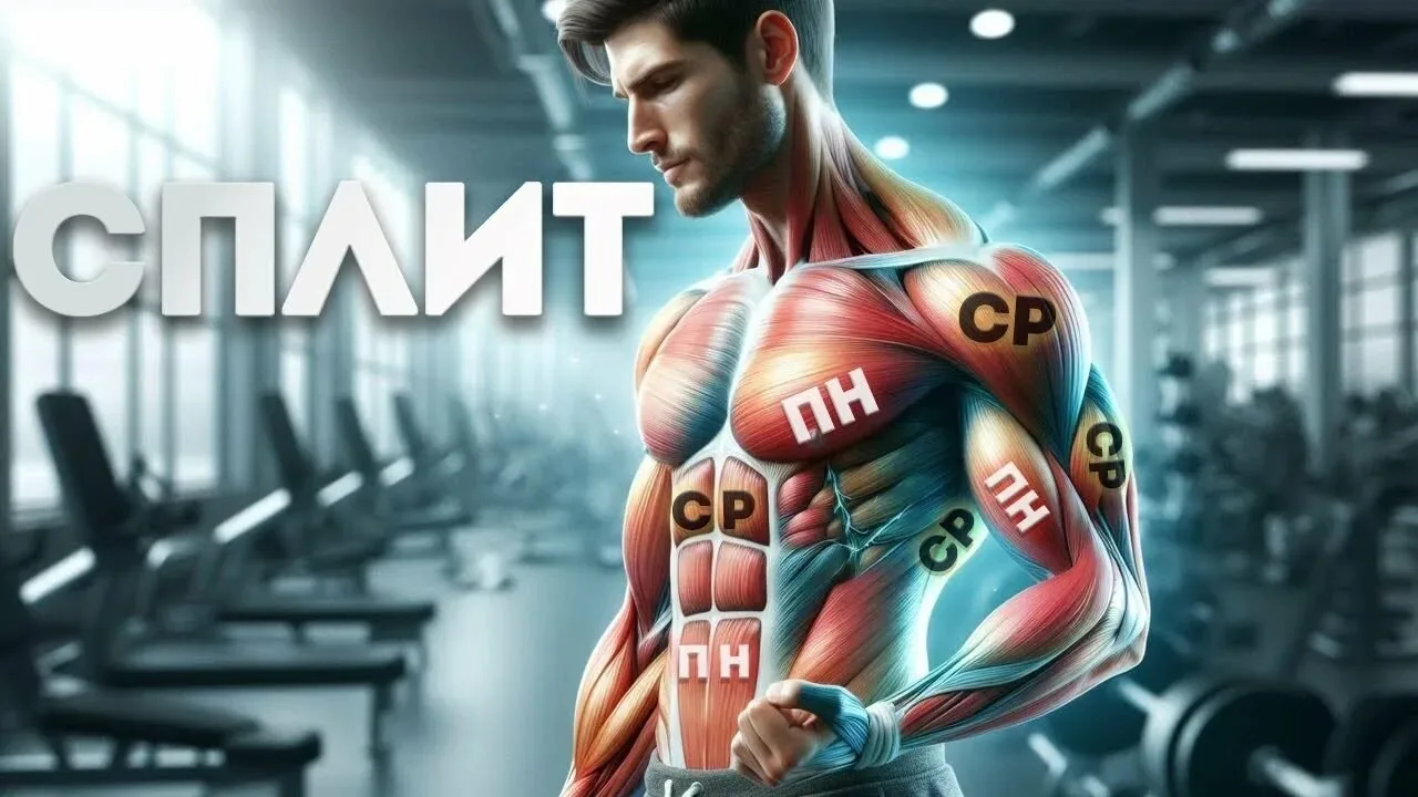 🤔 Как распределить тренировки по группам мышц и почему это работает лучше
