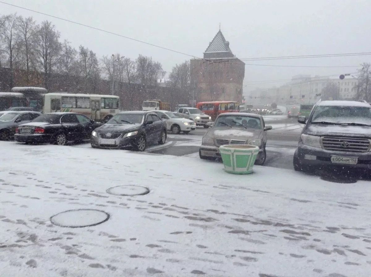❄️Первый  снег может выпасть в Нижнем Новгороде уже в начале ноября.