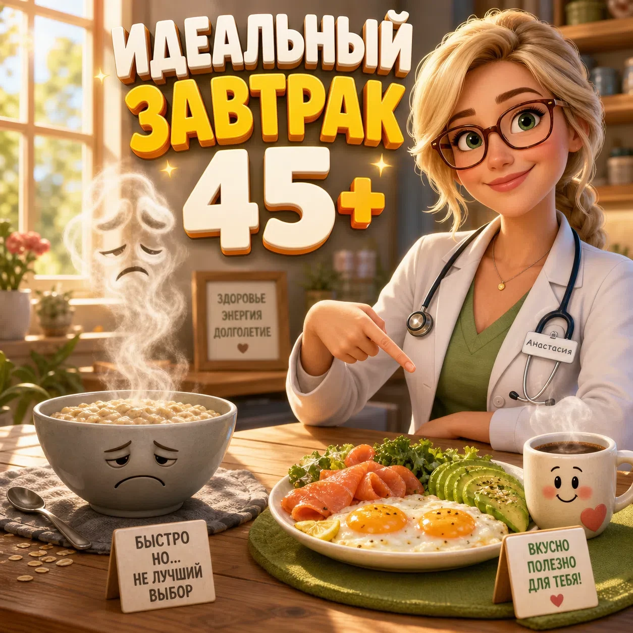 ☕️🍳 «Поела овсяночки — и впала в кому»: Главная ошибка воскресного утра