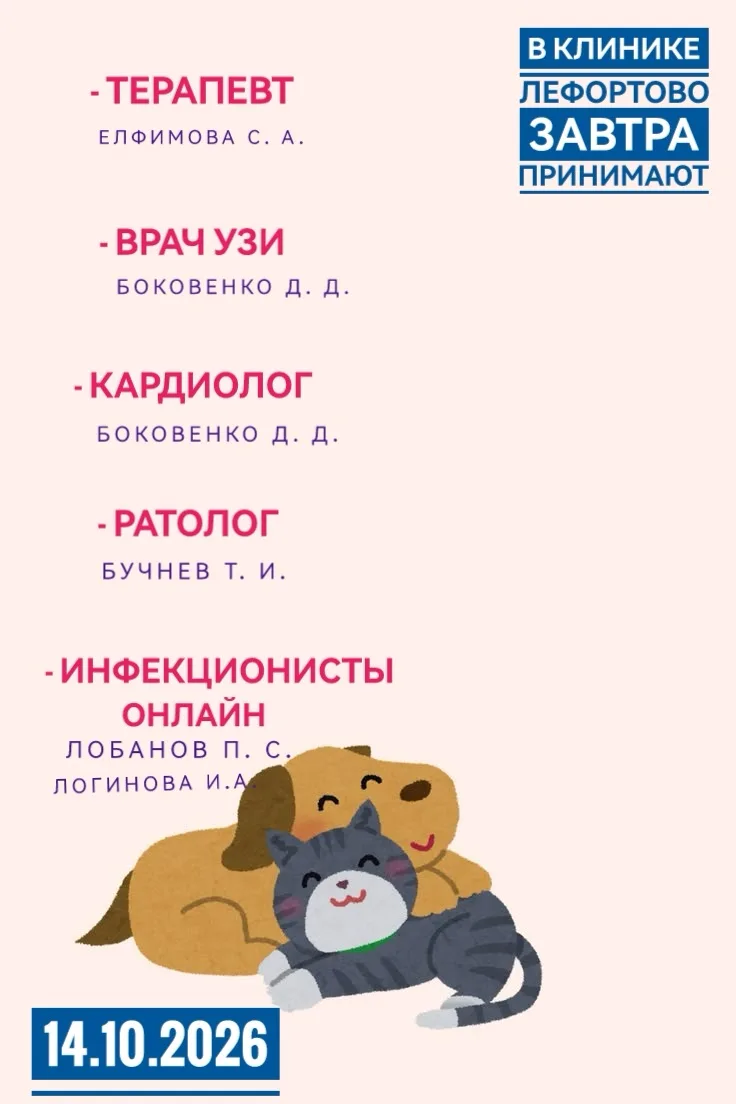 Приглашаем вас ознакомиться с нашим расписанием на завтра 💕