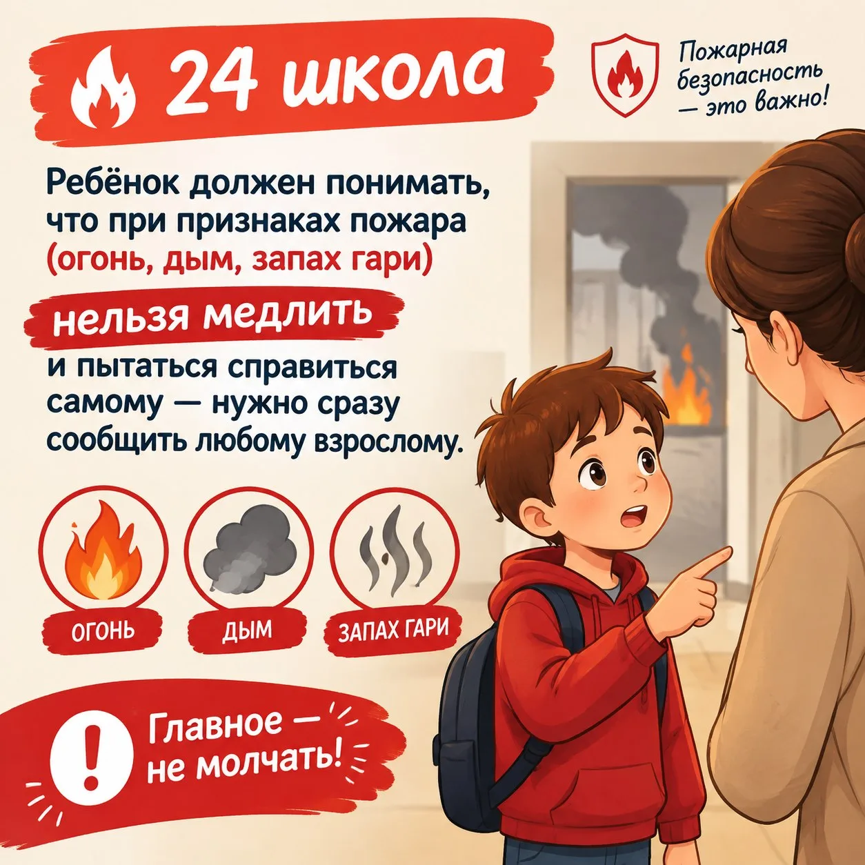 🧯 Знать, чтобы быть в безопасности!