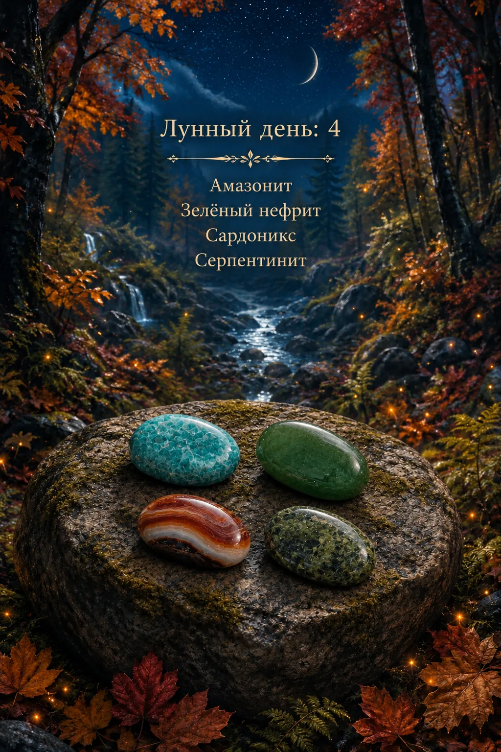 🌙 4-й лунный день — время выбора, внимательного наблюдения и внутреннего осмысления. Е...