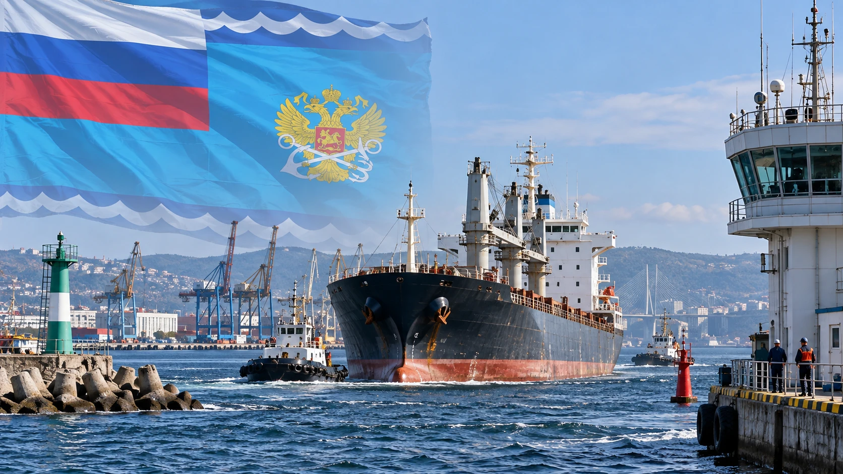 В России готовят новую систему управления морскими портами и торговым флотом