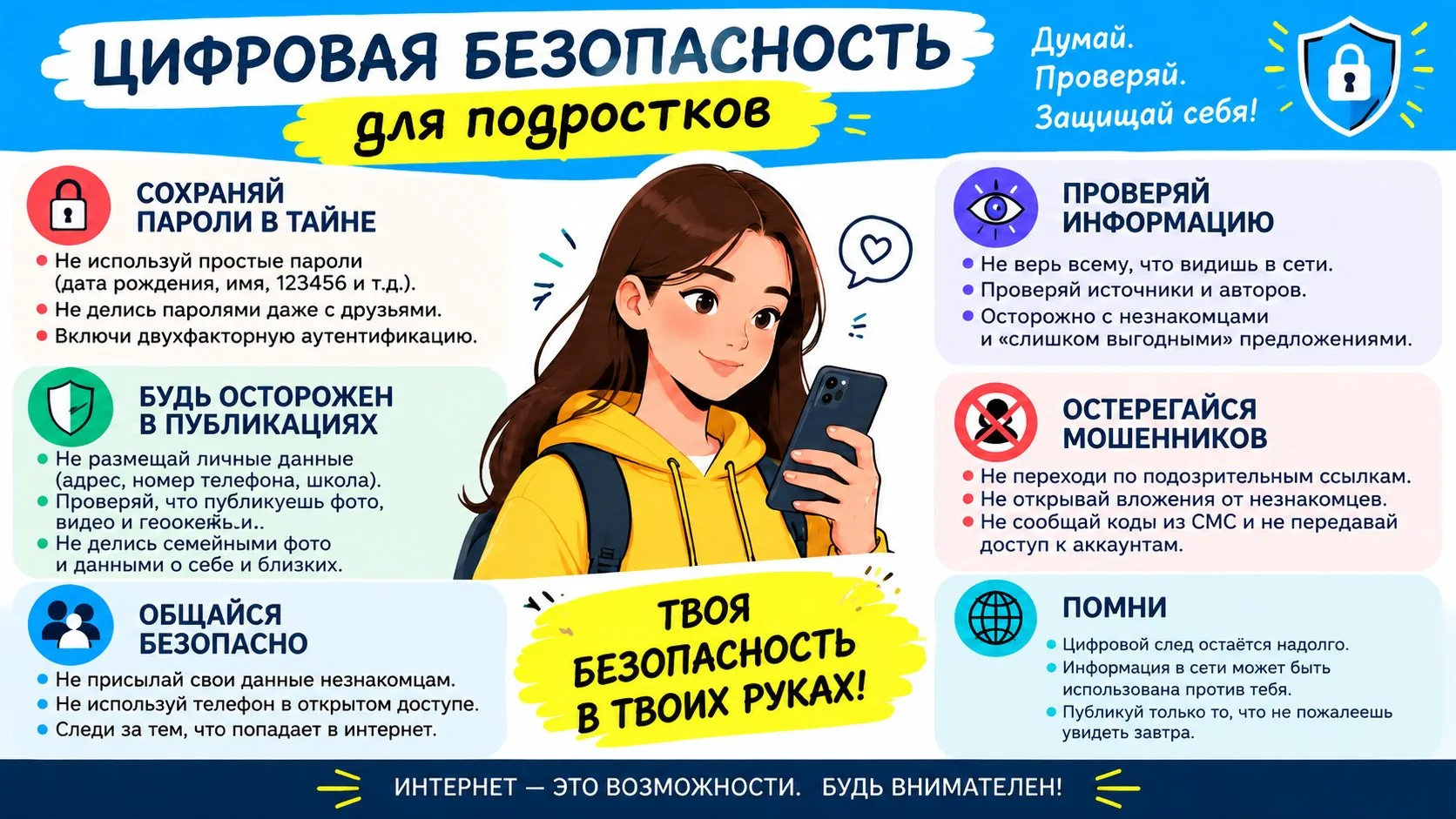 Завтра на РоВ говорим о безопасности в Интернете.