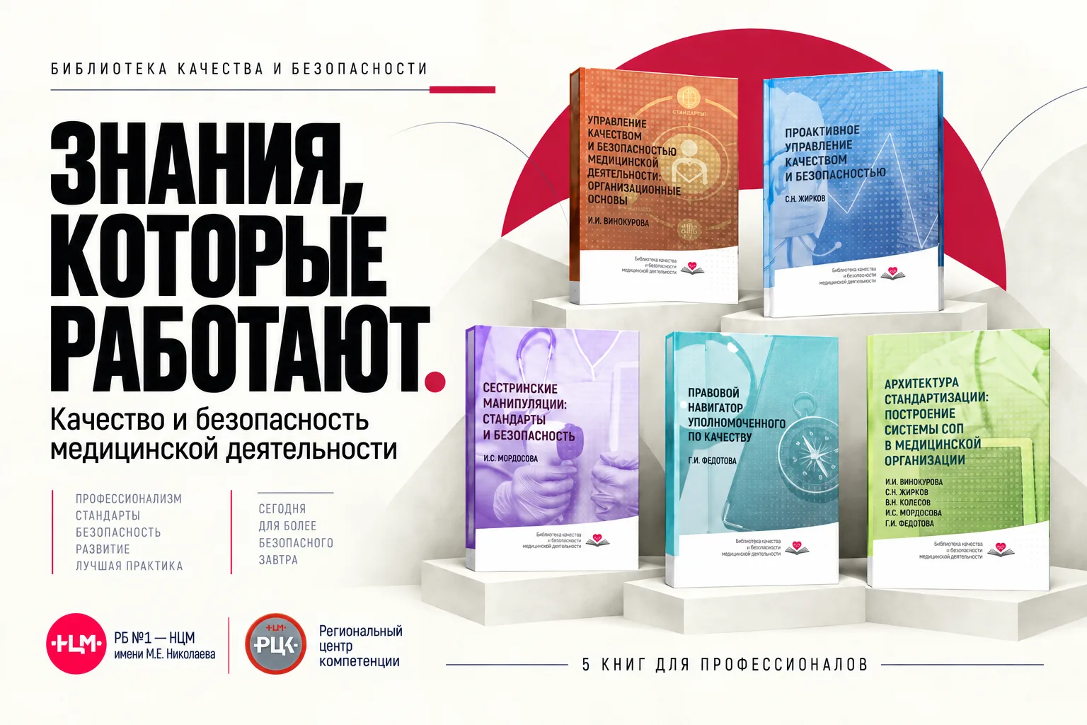 Книги по качеству и безопасности медицинской деятельности – в продаже