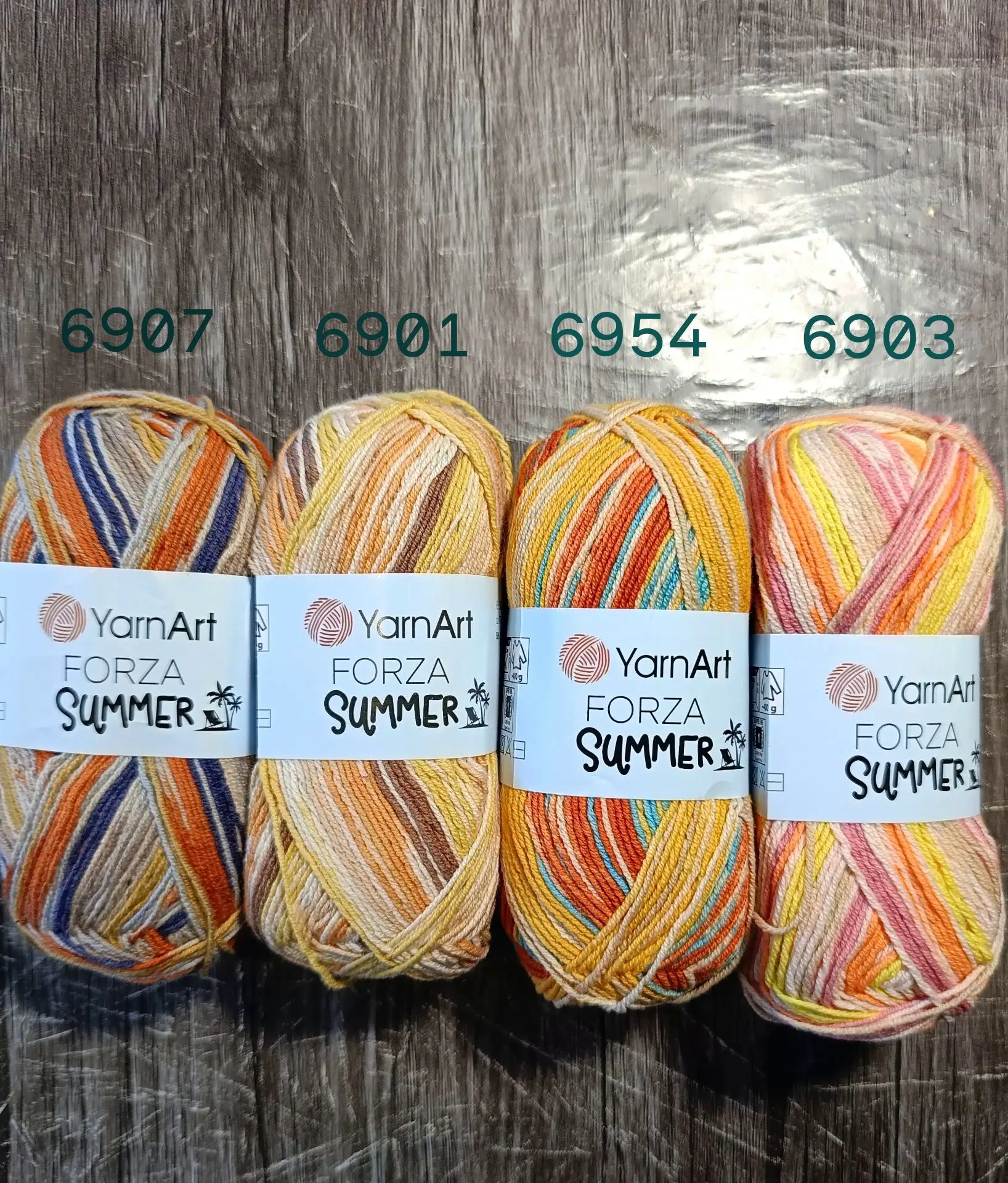 YarnArt Forza Summer — летняя пряжа с эффектом узорчатости!
