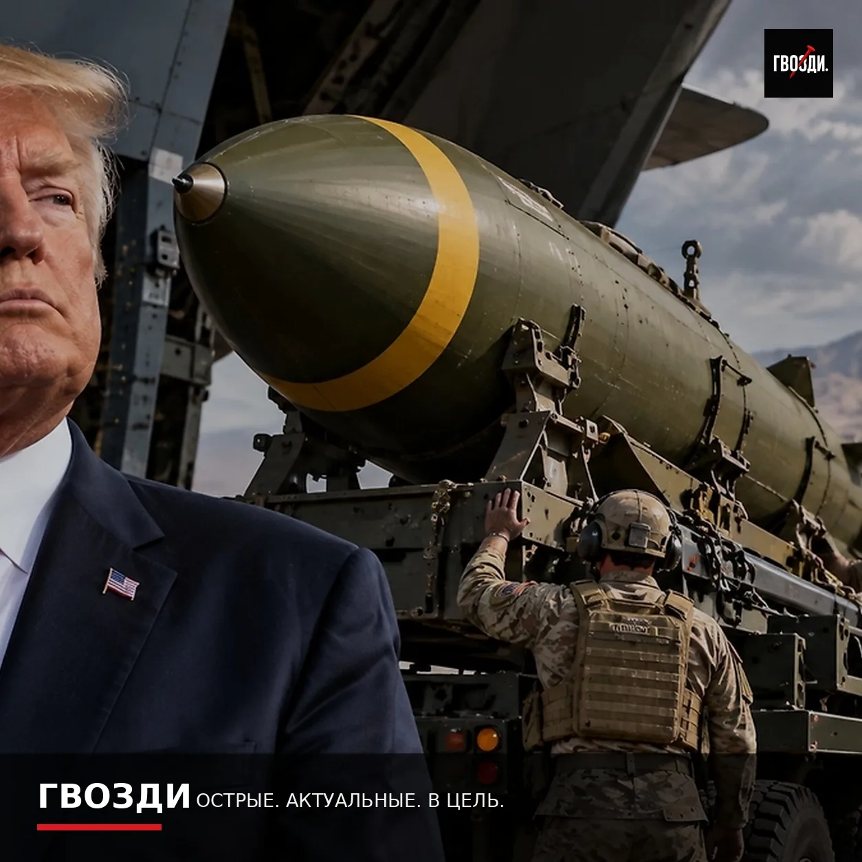 США примеряют «мать всех бомб» к иранским горам — но она может не достать цель