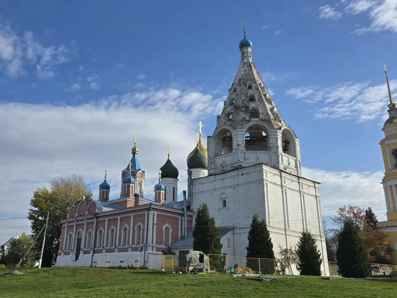 🏛 Шатровую колокольню Коломенского кремля отреставрируют к 850-летию города