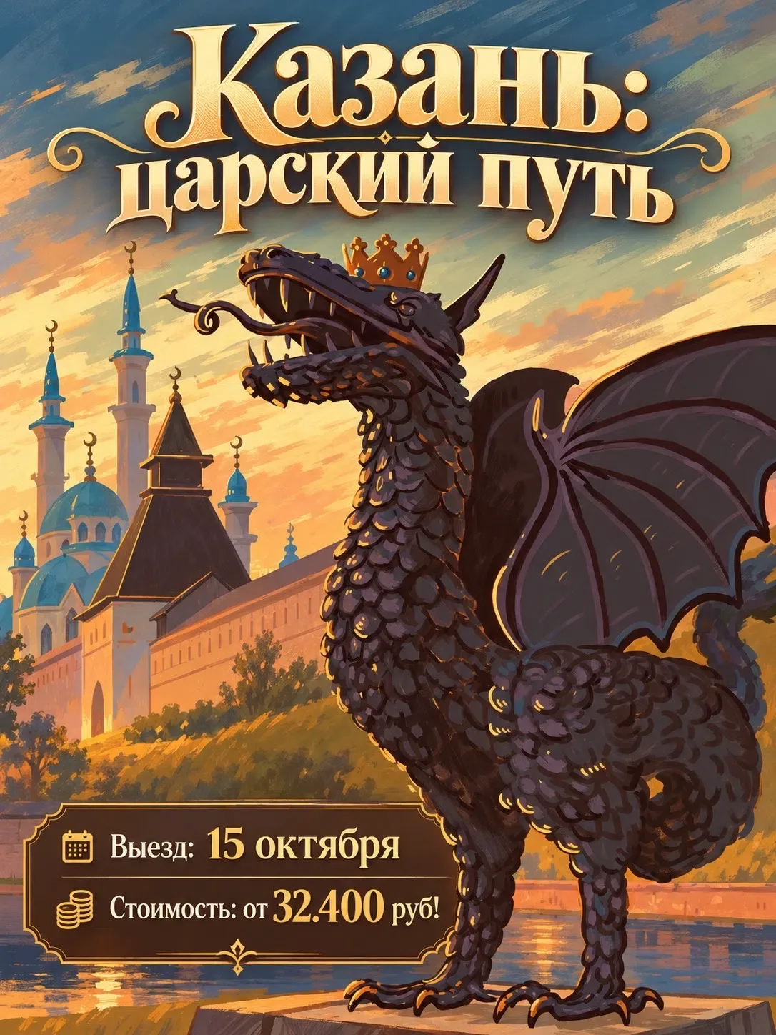 Казань: царский путь👑