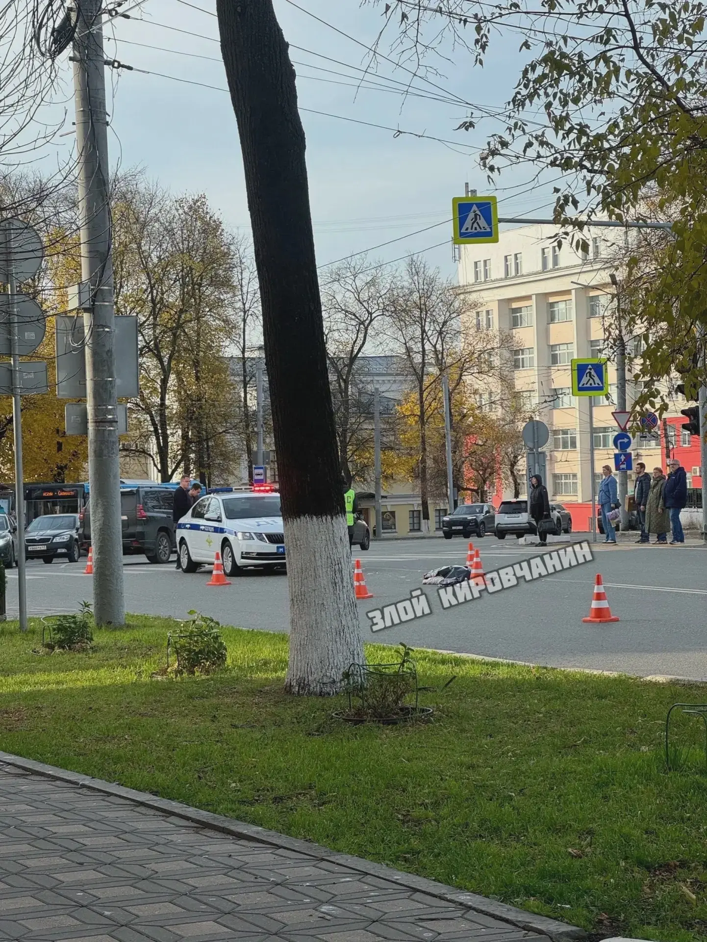 Смертельное ДТП на Владимирской улице