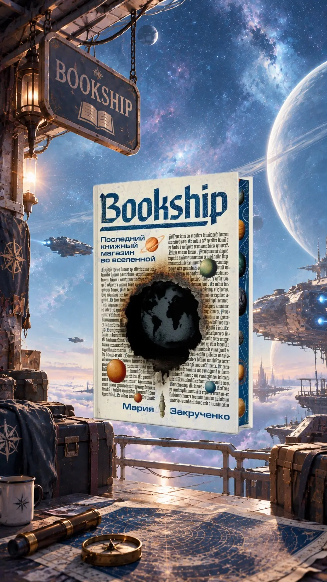 Мария Закрученко - «Bookship. Последний книжный магазин во Вселенной»