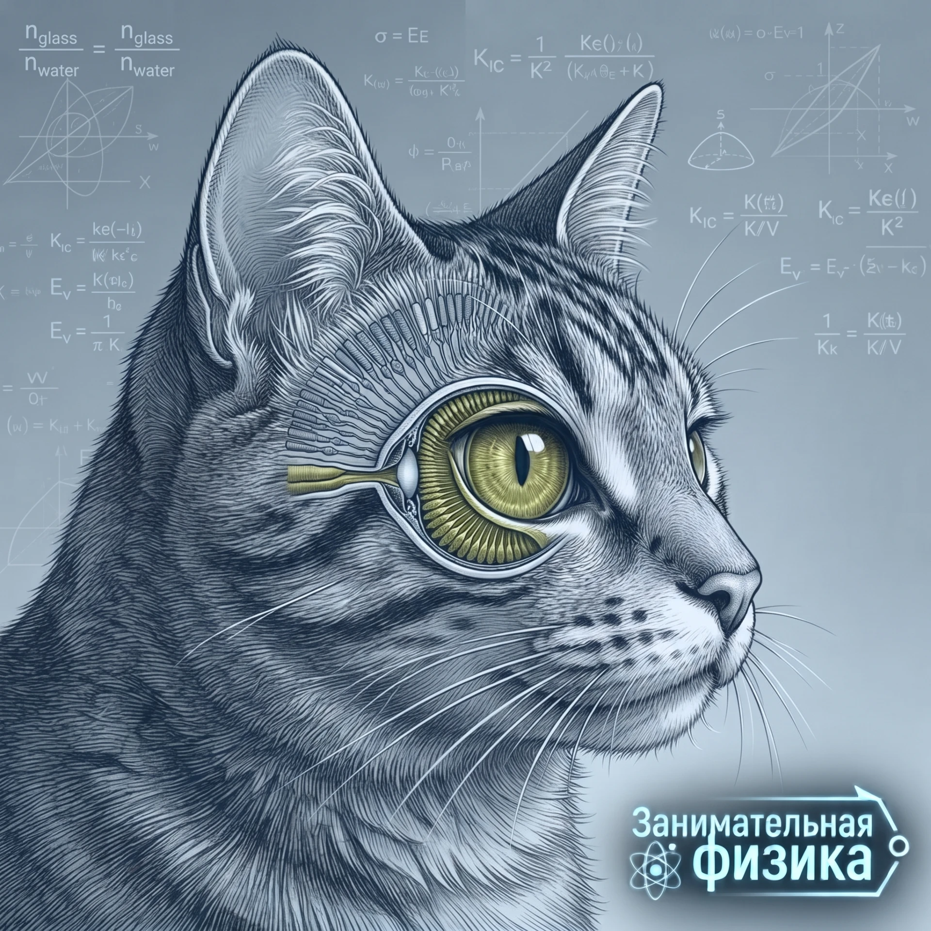 🌈 Почему в темноте кошачьи глаза ярко светятся?