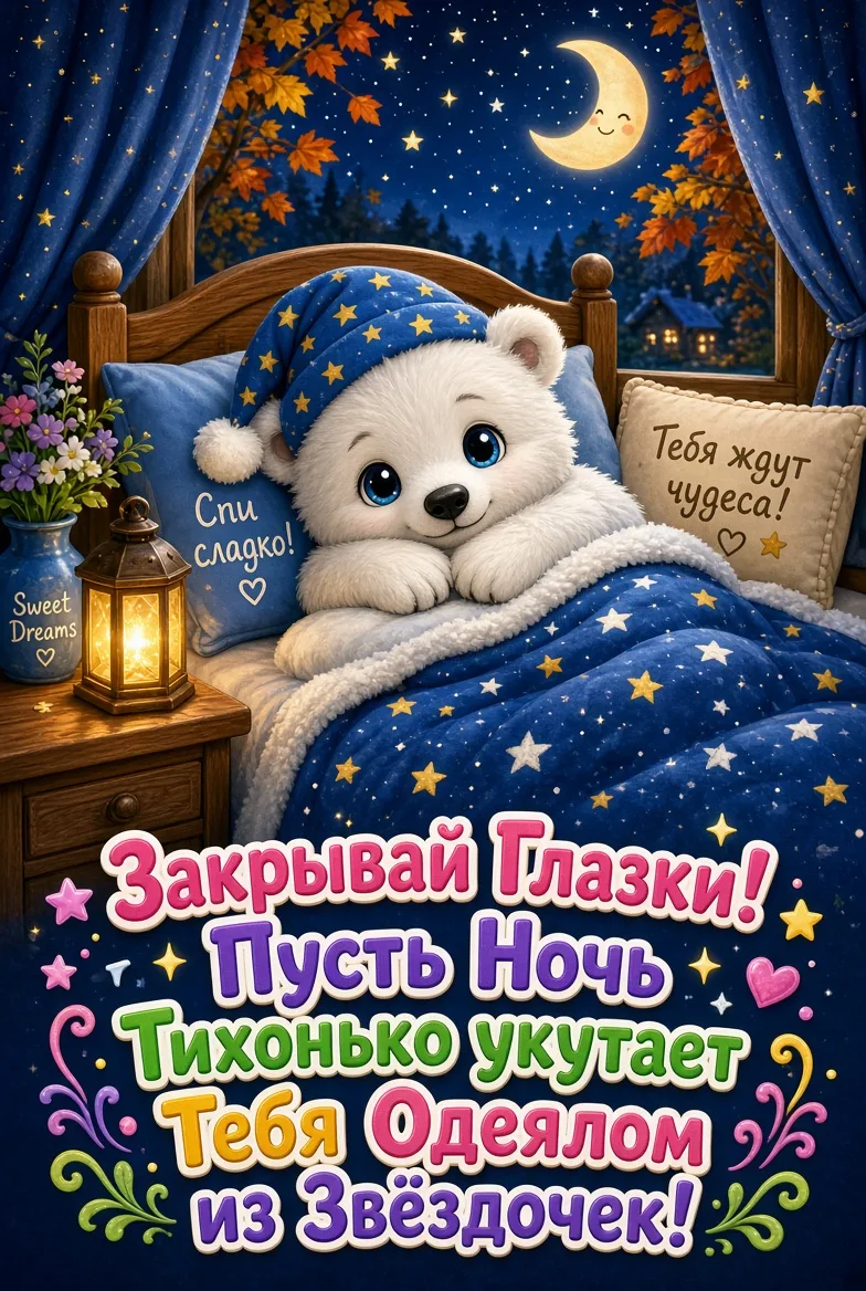 Доброй ночки 😇