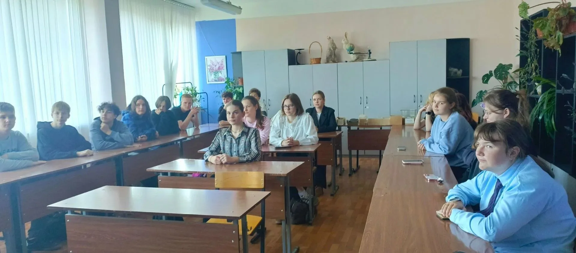 Ученики лицея примерили на себя роль студентов!