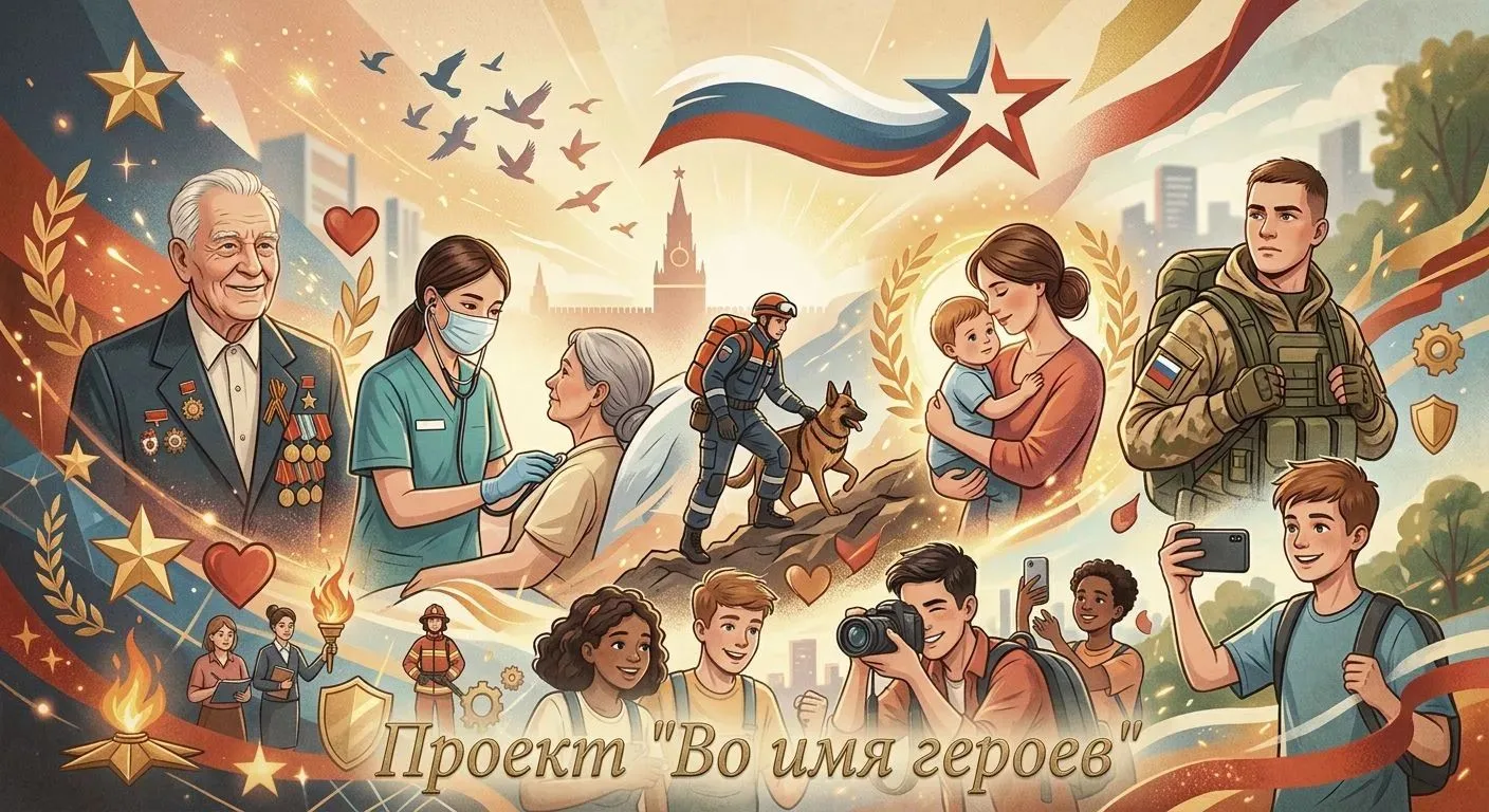 ✨ Присоединяйся к федеральному проекту «Во имя героев» ✨