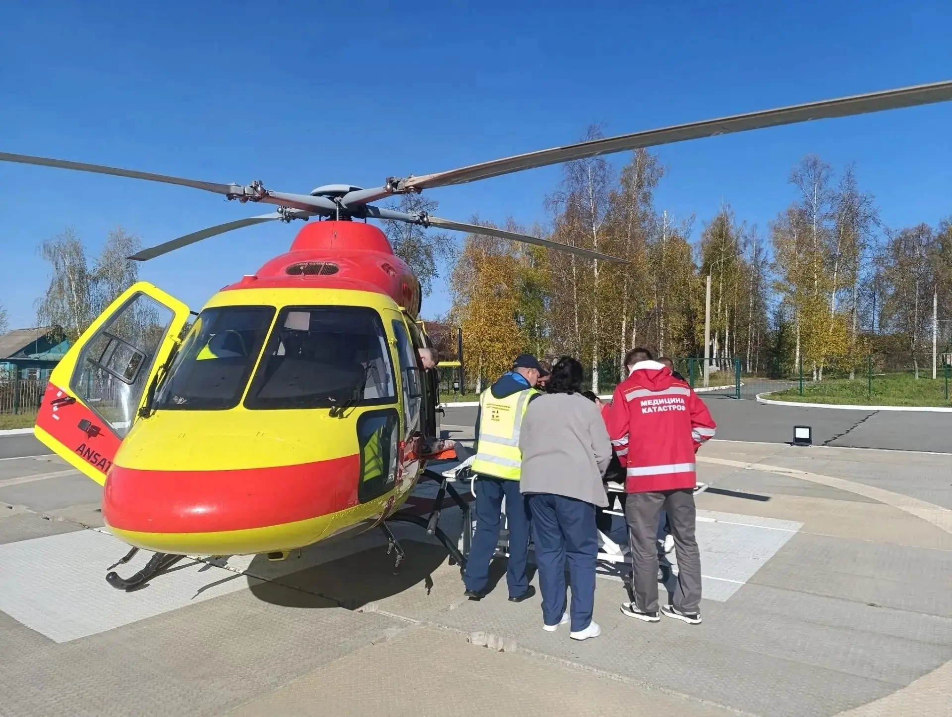 🚁❤️ ДВА ВЫЛЕТА ЗА ДВА ДНЯ! В ШУМЕРЛЕ САНАВИАЦИЯ ПРИШЛА НА ПОМОЩЬ ДВУМ ПАЦИЕНТАМ!