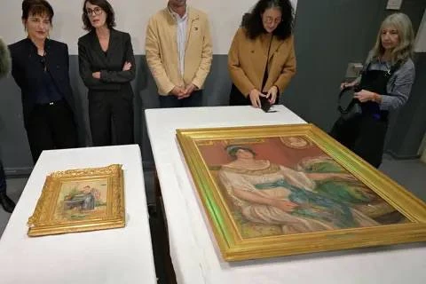 🖼️🔍Во Франции нашли украденные картины Ренуара