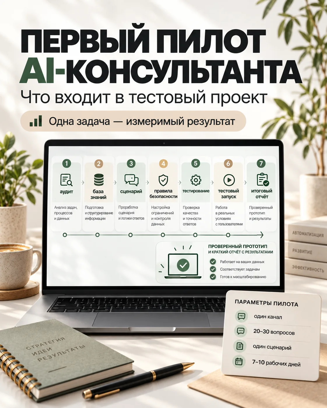 Что входит в первый пилот AI-консультанта