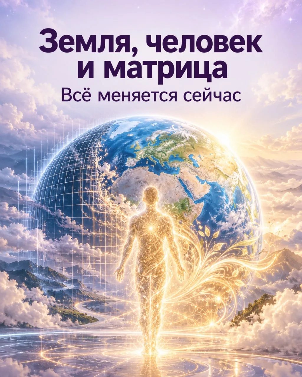 Земля, человек и матрица - всё меняется сейчас 🌍✨