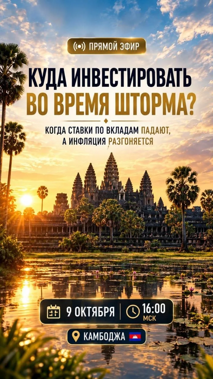 ▶️Эфир по Камбодже в ПЯТНИЦУ
