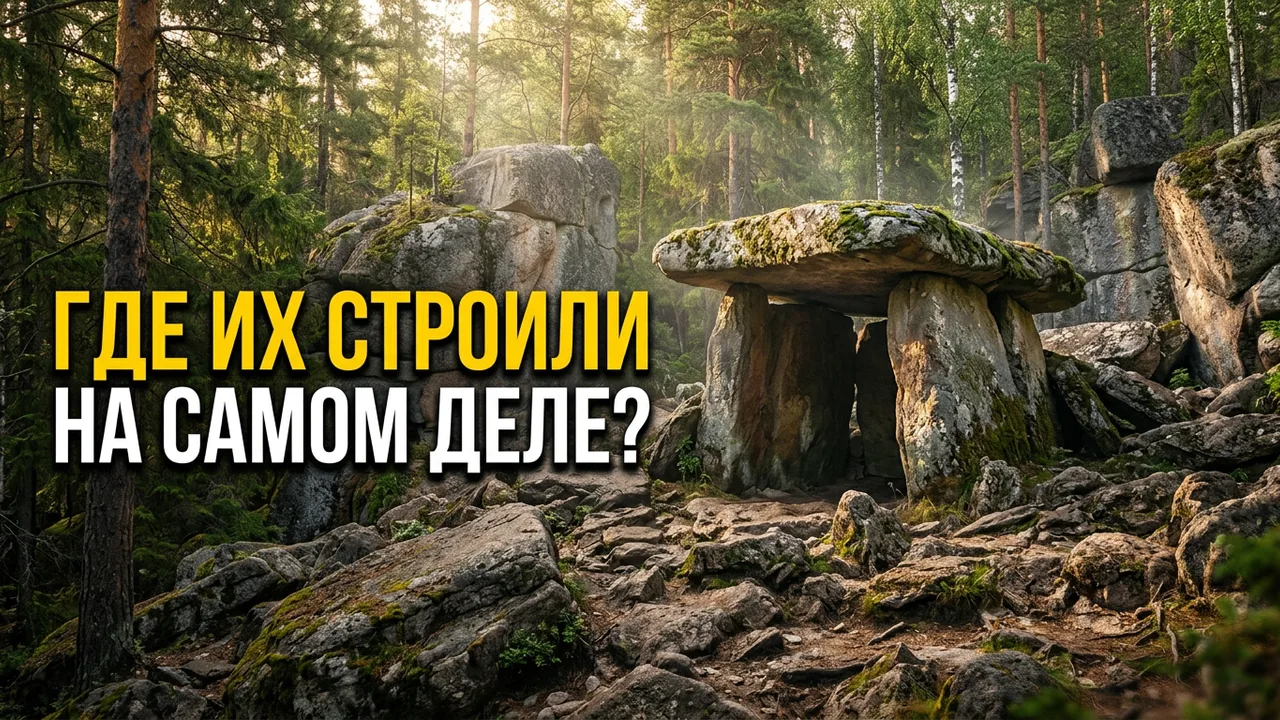 ✅ Анатомия уральских дольменов: где их строили на самом деле?