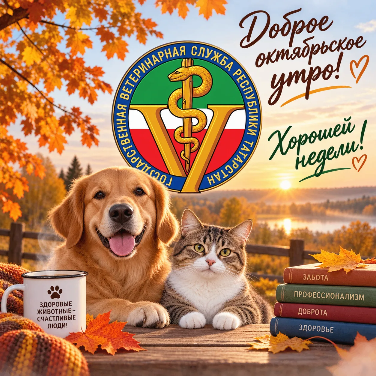 Доброе утро! Хорошей недели!
