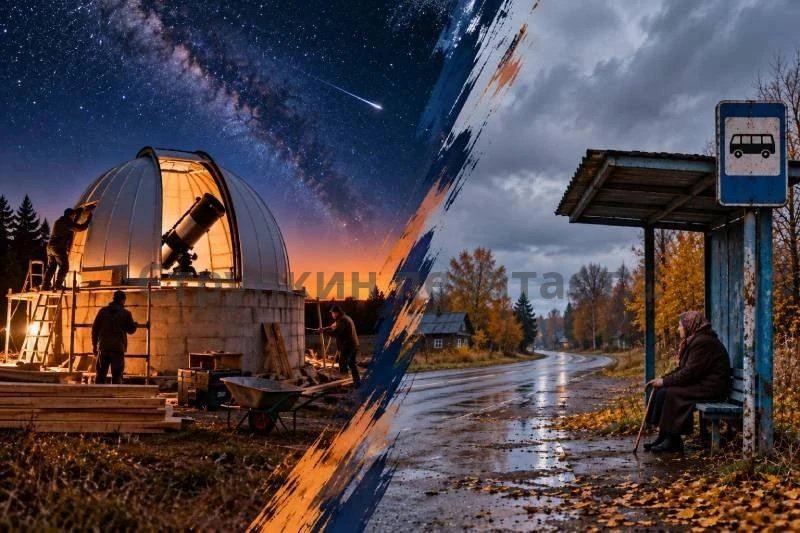 🔭 В Ивановской области где-то строят обсерваторию, а где-то автобусы не ходят