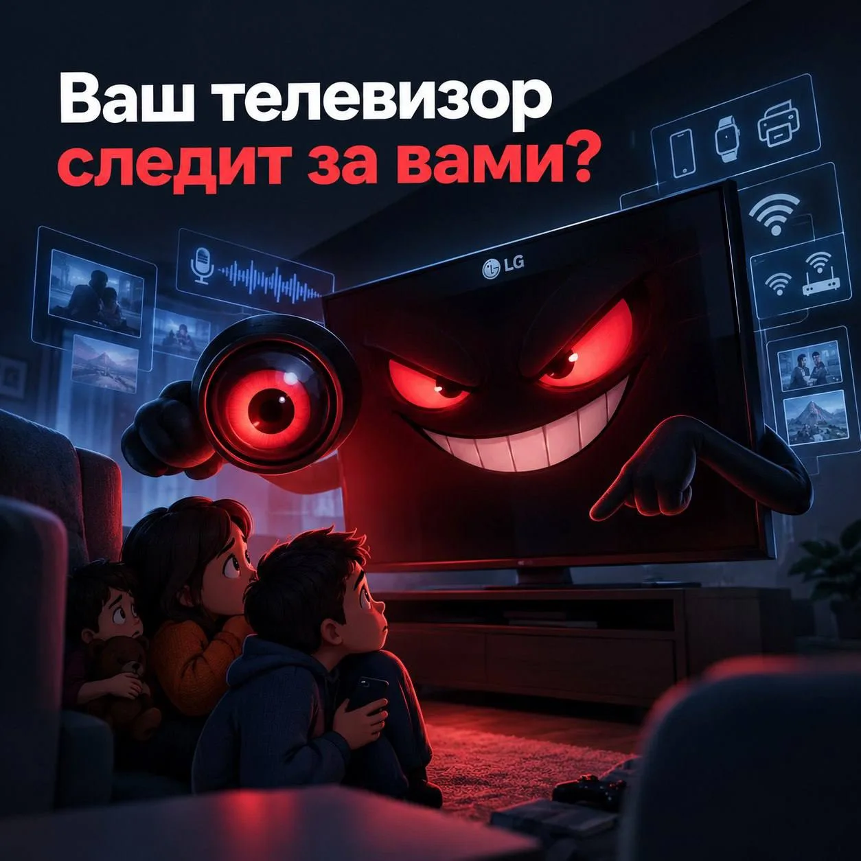Ваш телевизор следит за вами?