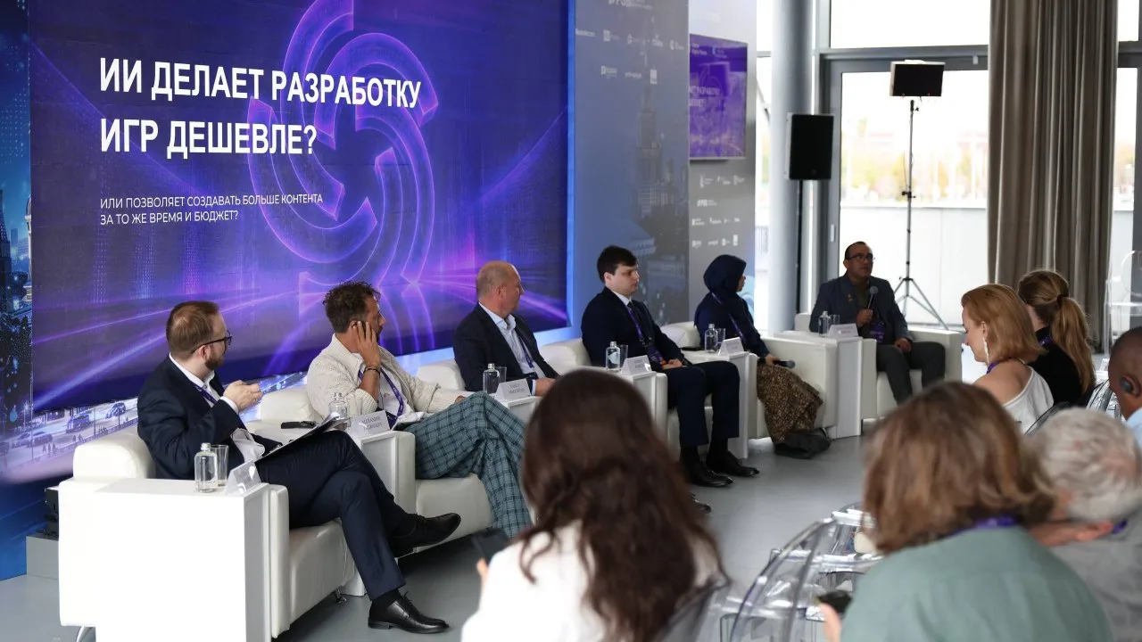 10 октября на Глобальном цифровом форуме прошла панельная дискуссия «Кто автор игрового...