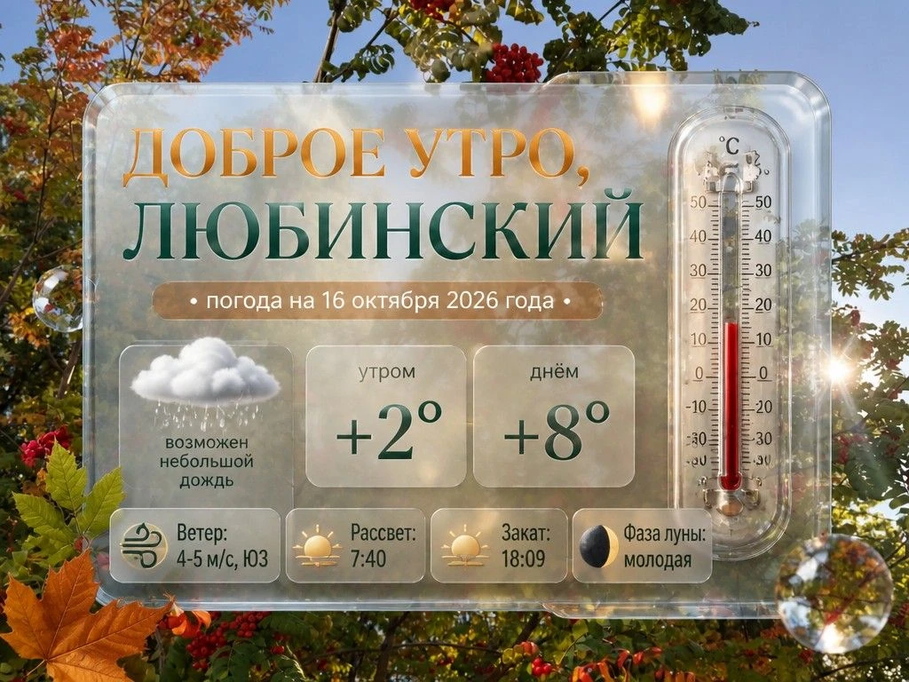 #ПогодаВЛюбинском