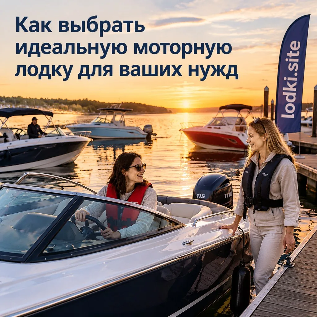 Как выбрать идеальную моторную лодку для ваших нужд