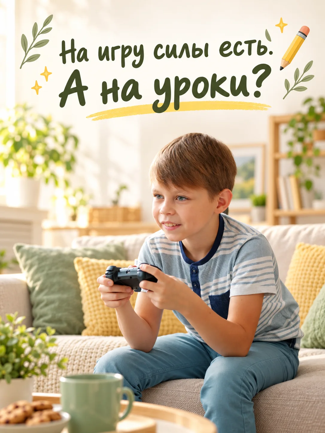 «Играть два часа может, а на уроки сил нет?» 😤