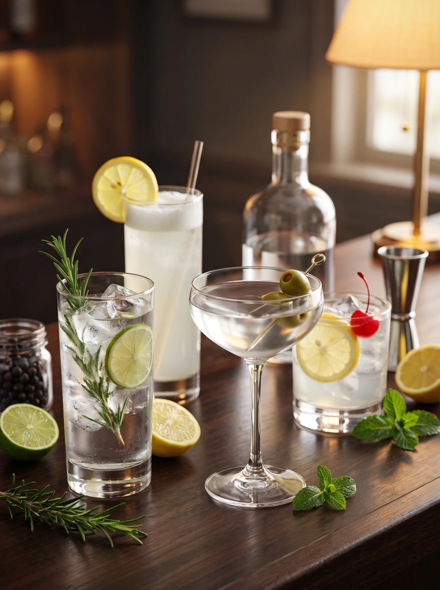 Джин: как пить правильно и собрать идеальный коктейль дома🍸