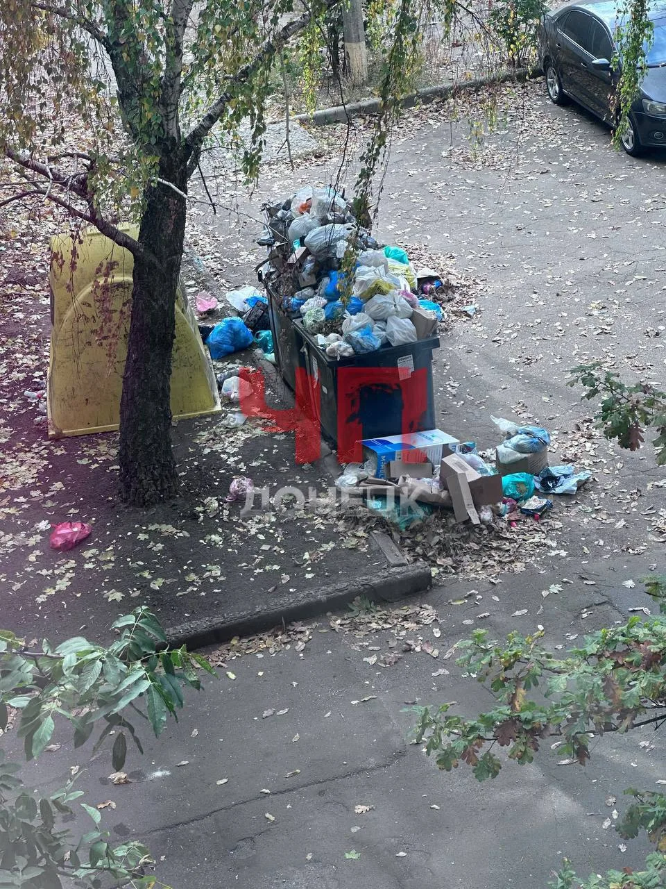 Ситуация с мусором на проспекте 25летия РККА