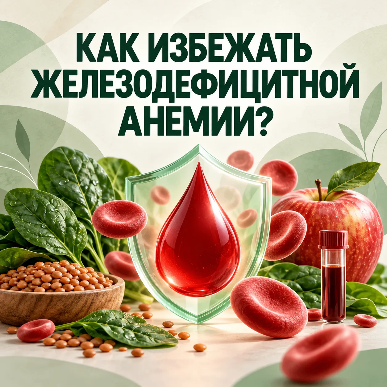 Как избежать железодефицитной анемии?