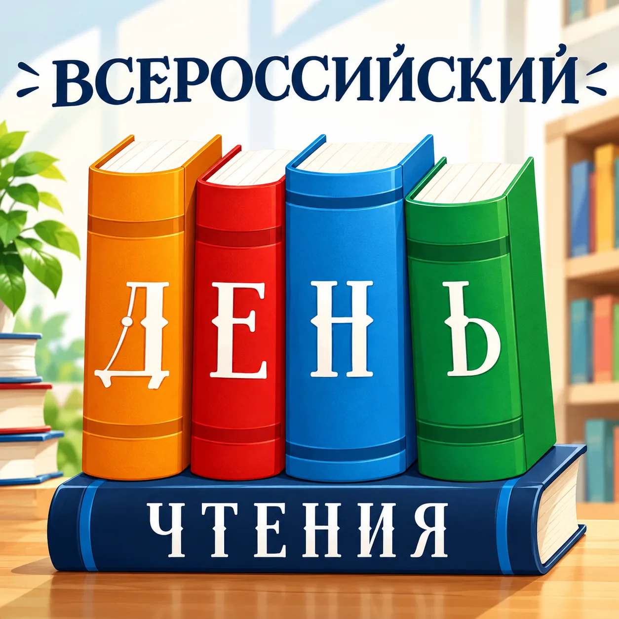 Со Всероссийским днём чтения! 📖