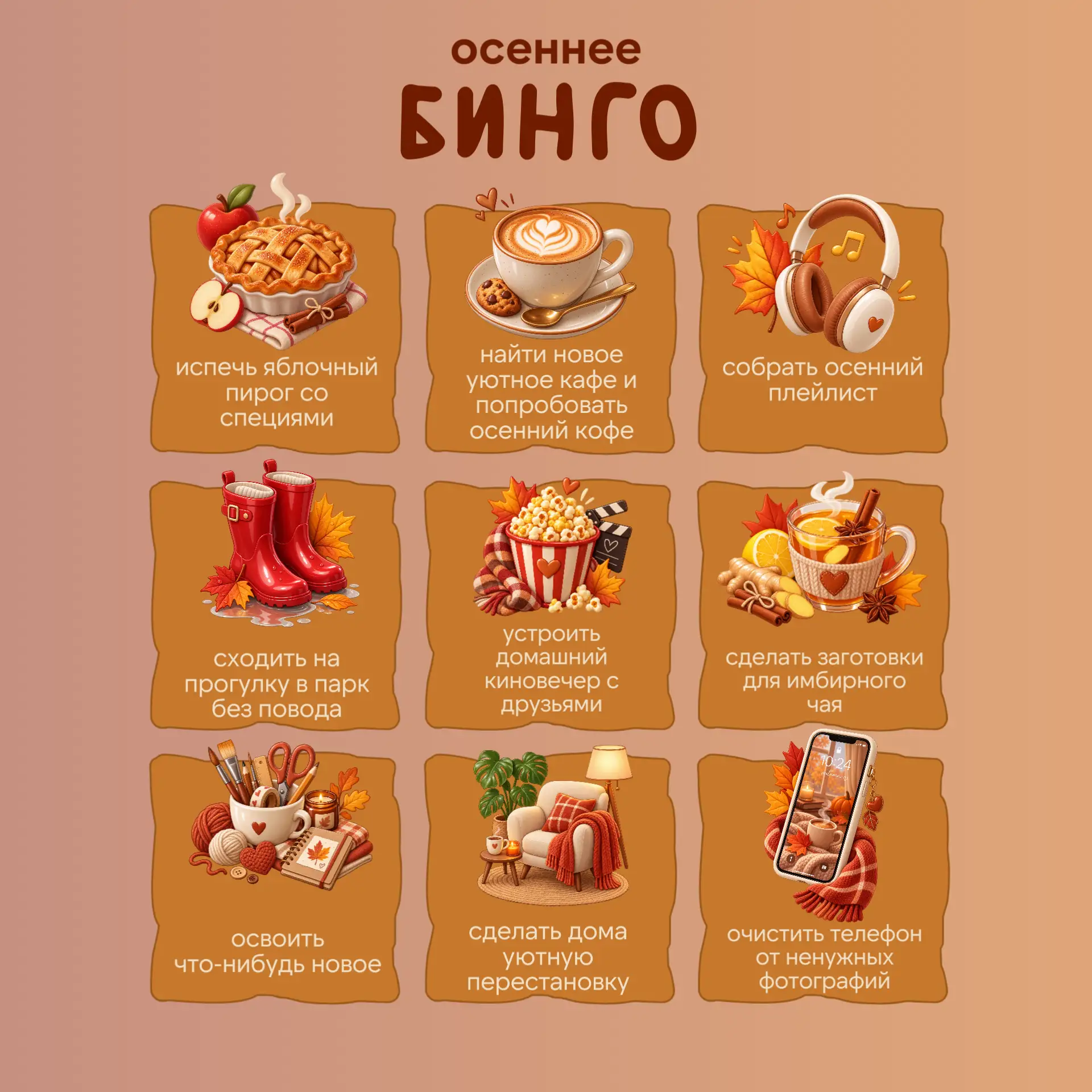 Осень — это не про хандру и дожди, а про время, когда можно наконец-то замедлиться.