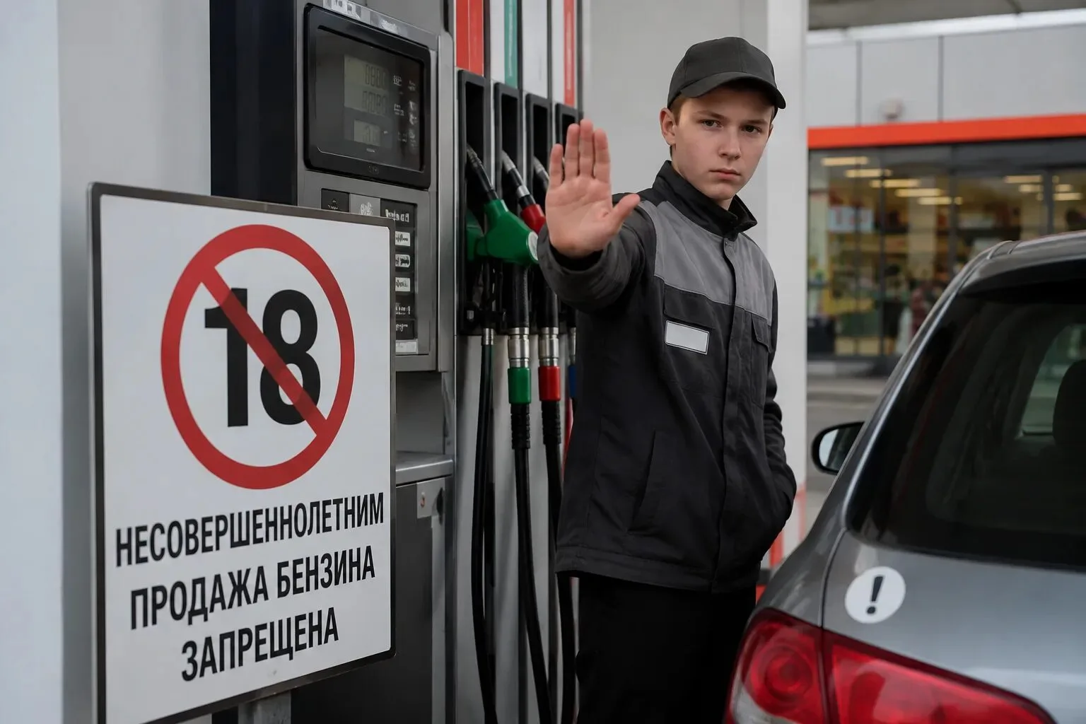 🏍️В Ростовской области вступил в силу закон, запрещающий продажу бензина лицам младше ...