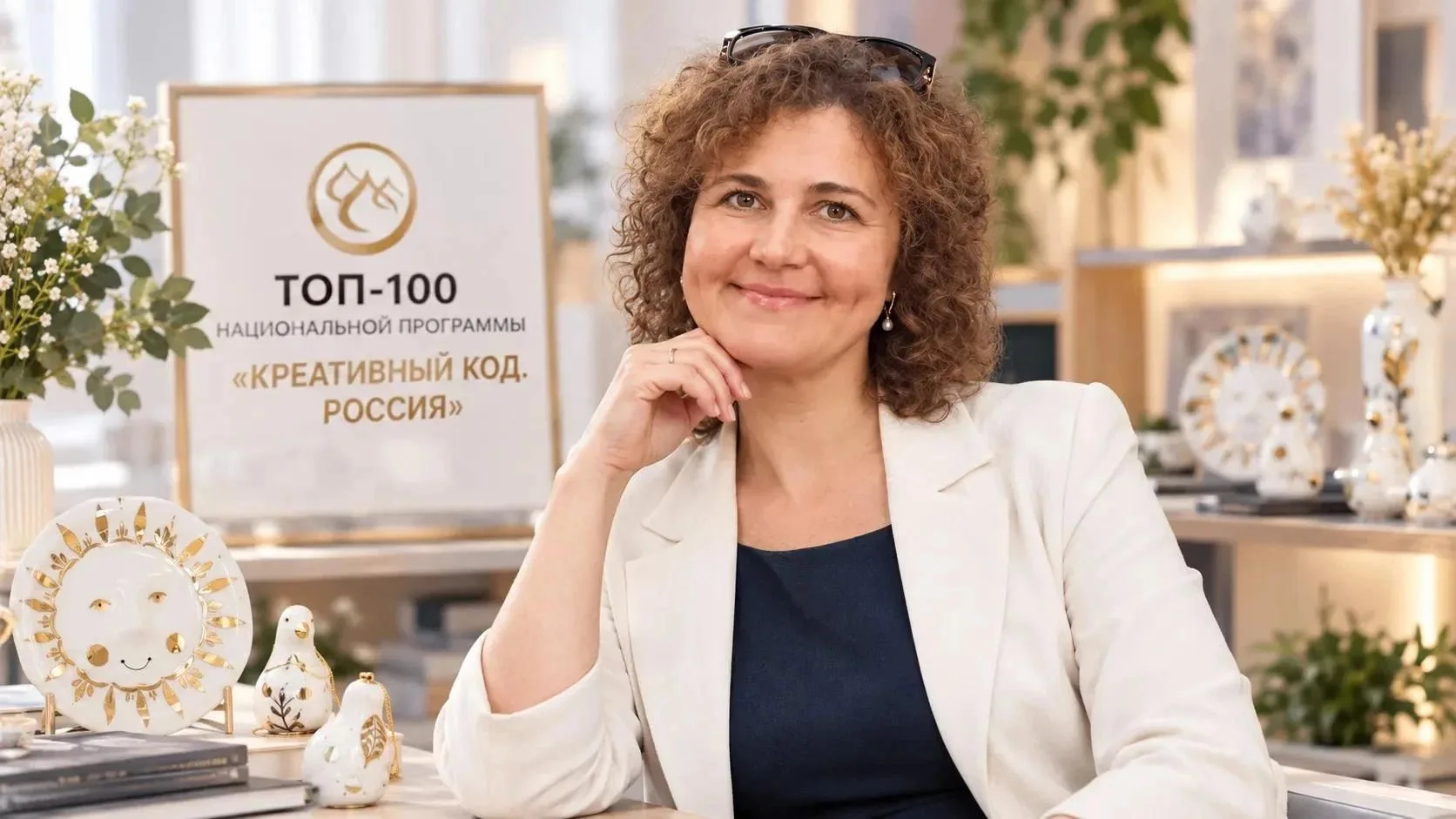 Предприниматель из Сергиева Посада Ольга Влодзяновская вошла в Топ-100 национальной про...