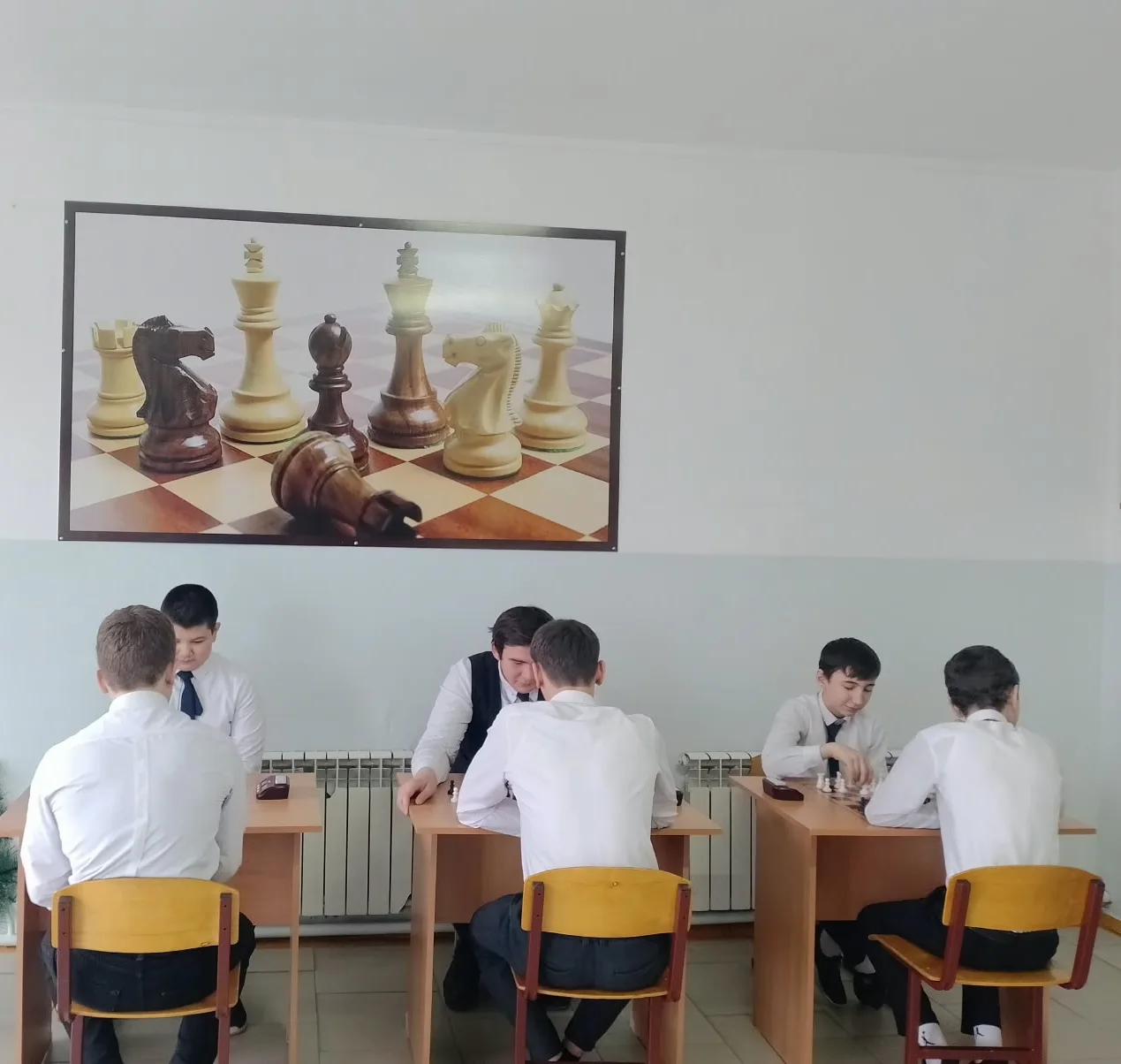 🔹В рамках работы школьного спортивного клуба (ШСК) состоялись тренировки по шахматам.