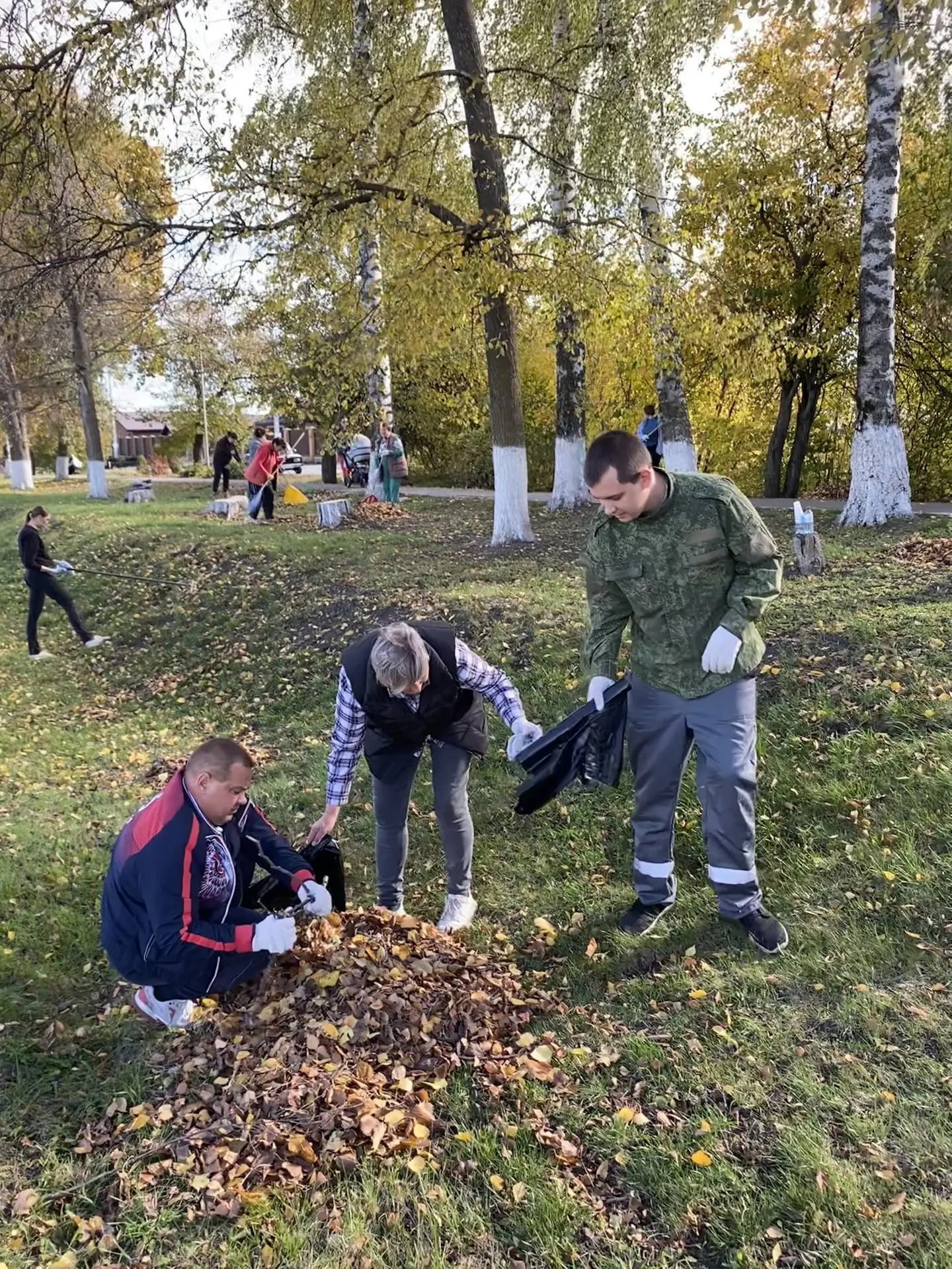 🌳 Сегодня, 09 Октября , в рамках месячника по благоустройству и санитарной очистке тер...