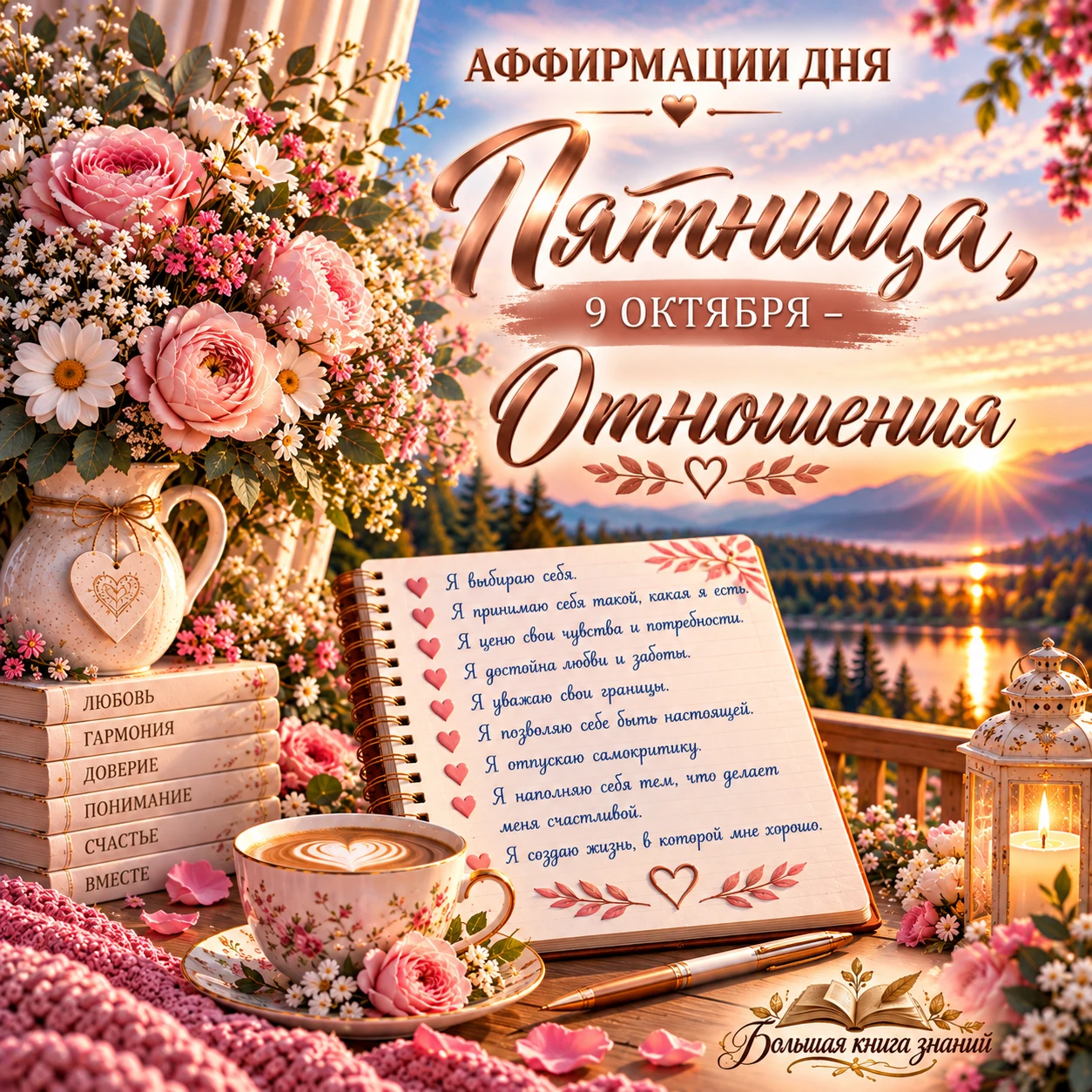 🔥 Аффирмации дня